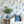 Newtown Creek wallpaper by XV Interiors in blue, drifting feathers on a living room wall