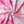 Amalfi Eco Velvet velvet by Liberty James Studio in pink, draped close-up of a marbled kaleidoscope design
