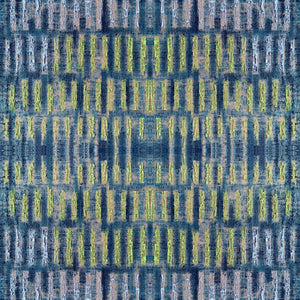 Impasto Strokes velvet by Dami and Em Design in ochre, full repeat of painterly strokes
