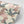 Blossom Ice Cream wallpaper by Tatie Lou in cream and pink, full repeat of blossoms and birds
