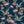 Blossom Midnight wallpaper by Tatie Lou in navy, full repeat of blossoms and birds