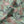 Blossom velvet by Tatie Lou in mint green, full repeat of blossoms and birds