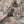 Blossom velvet by Tatie Lou in cream, flat sample of blossoms and birds