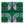 Boucle velvet by Tatie Lou in green, full repeat of bold retro rings