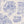 Charming Lanes wallpaper by Brand McKenzie in blue, close view of toile-style townhouses