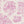 Charming Lanes wallpaper by Brand McKenzie in fuchsia, toile-style townhouses behind a bed