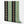 Chateau Stripe wallpaper by Tatie Lou in black and mint green, flat sample of floral stripes