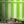 Citrus wallpaper by Liberty James Studio in lime green, flat sample of wide stripes