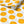 Clementine wallpaper by Seed Home Designs in white, roll showing clementine slices