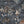 Curious Skies wallpaper by Brand McKenzie in charcoal, close view of hot air balloons and creatures in the clouds