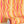 Deco Prism wallpaper by Liberty James Studio in orange, partly unrolled roll showing art deco wave stripes