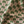 Little Palma linen by Deus ex Gardenia in pink and green, draped close-up of rows of palm trees