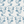 Midsummer wallpaper by Deus ex Gardenia in blue and white, flat sample of trailing bellflowers