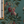 Passiflora wallpaper by Deus ex Gardenia in teal, pattern sample of parrots and passion flowers