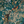 Resplendent Woods velvet by Deus ex Gardenia in dark green, draped close-up of peacocks and pheasants in trees