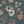 Beechcroft Garden wallpaper by Deus ex Gardenia in teal, full repeat of garden flowers and foliage