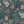 Beechcroft Garden wallpaper by Deus ex Gardenia in teal, pattern sample of garden flowers and foliage