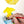 Disco Lemons wallpaper by Brand McKenzie in yellow, the artist painting the original artwork