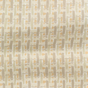 Basket linen by Parker and Jules in cream, full repeat of a woven basket check