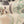 Bloomsbury Grande linen by Parker and Jules in cream and teal, pattern sample of large painterly flowers