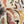 Bloomsbury Grande linen by Parker and Jules in cream and red, full repeat of large painterly flowers