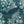 Coromandel Flower linen by Parker and Jules in blue, flat sample of paisley flower sprays
