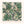 Creeping Trellis linen by Parker and Jules in green and pink, in soft folds showing flowers on a trellis
