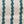 Scroll Stripe linen by Parker and Jules in blue, flat sample of wavy scroll stripes