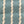 Scroll Stripe linen by Parker and Jules in blue, pattern sample of wavy scroll stripes