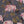 Feather Palm wallpaper by Brand McKenzie in charcoal, close-up of peony blossoms and palms