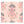 Fleur velvet by Tatie Lou in pink, flat sample of stylised flower sprays