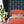 Fleur wallpaper by Tatie Lou in navy, stylised flower sprays in a bedroom