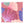 Ginkgo velvet by Tatie Lou in pink, full repeat of oversized ginkgo leaves