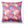 Ginkgo velvet by Tatie Lou in pink, flat sample of oversized ginkgo leaves