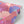 Ginkgo wallpaper by Tatie Lou in pink, partly unrolled roll showing oversized ginkgo leaves