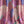 Ginkgo velvet by Tatie Lou in pink, draped close-up of oversized ginkgo leaves