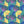Ginkgo wallpaper by Tatie Lou in green, pattern sample of oversized ginkgo leaves