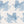 Winged Lion wallpaper by Annika Reed in blue, detail of winged lions