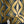 Hourglass wallpaper by Liberty James Studio in teal and silver, roll showing a retro hourglass wave (alternate view)