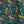 How the Leopard Got His Spots velvet by The Monkey Puzzle Tree in green and orange, flat sample