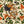 Raven wallpaper by Tamlyn in ivory, flat sample of ravens among autumn leaves