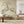 Japanese Tree wallpaper by Dami and Em Design in beige, a Japanese pine tree in a living room