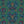 Garden of India wallpaper by Tatie Lou in teal, flat sample of an Indian-style garden medallion