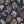 Kelp Forest wallpaper by XV Interiors in navy, full repeat of kelp and seaweed