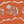 Jaipur border wallpaper by Parker and Jules in orange, full repeat of a trailing flower border