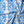 Marco Island Eco velvet by Liberty James Studio in blue, in soft folds showing a scrolling damask design