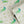 Sustainable Olive and Dot Peacock wallpaper by Seed Home Designs in blue and green, roll showing peacocks and olive sprigs