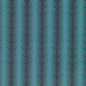 Ziggy Wallpaper in Ice Navy by Parker and Jules, close up