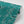 Pachamama wallpaper by Tatie Lou in teal, roll showing flying cranes