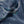 Pachamama velvet by Tatie Lou in navy, in soft folds showing flying cranes